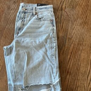 American Eagle Outfitters Light Blue Straight Leg Jeans